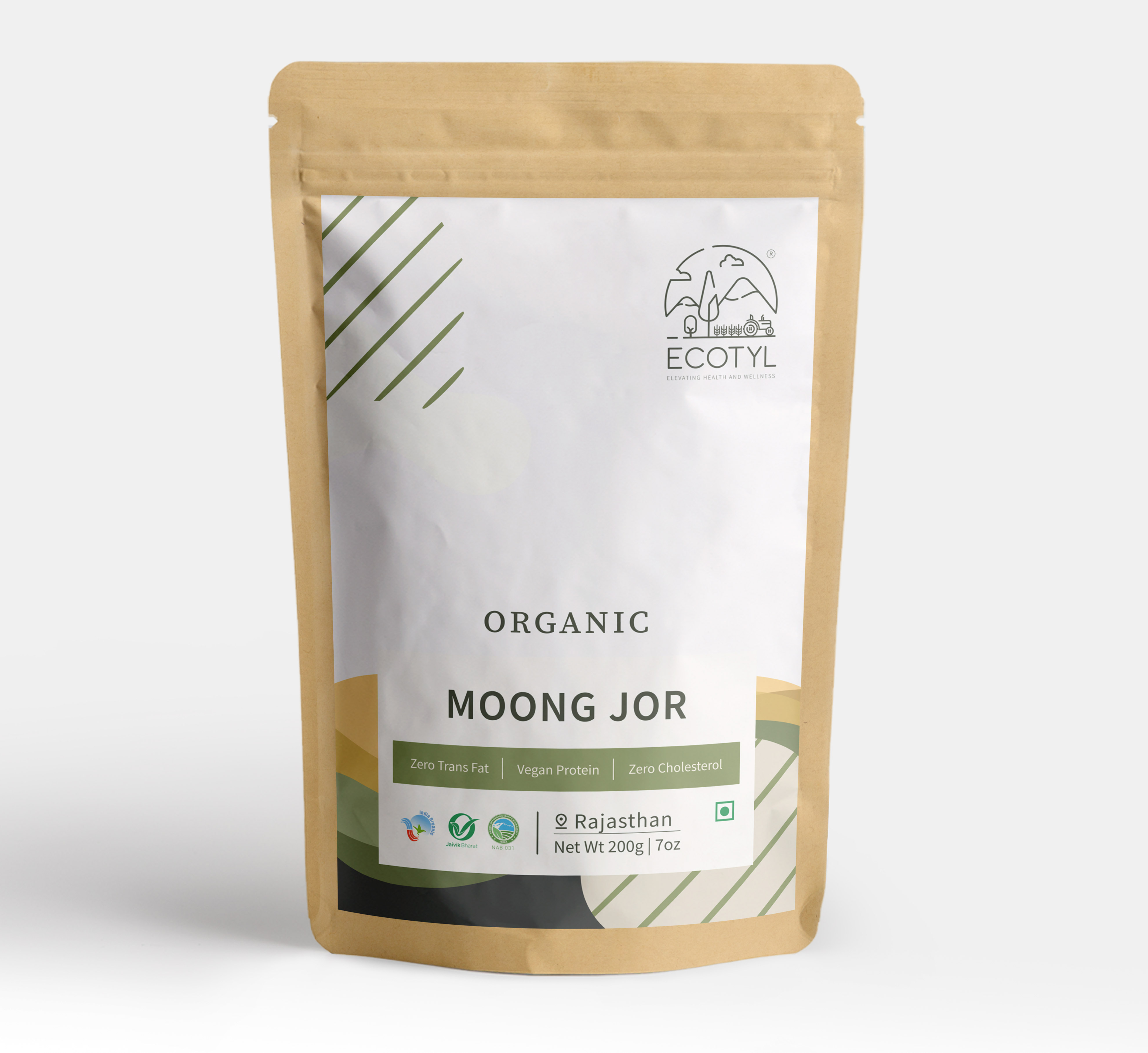 Organic Moong Jor - 200 gms