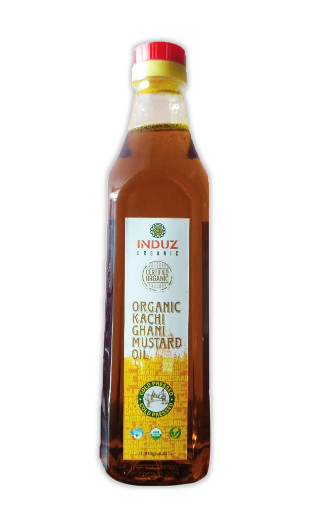 Organic Black Mustard Oil (Cold Pressed) - 1 L