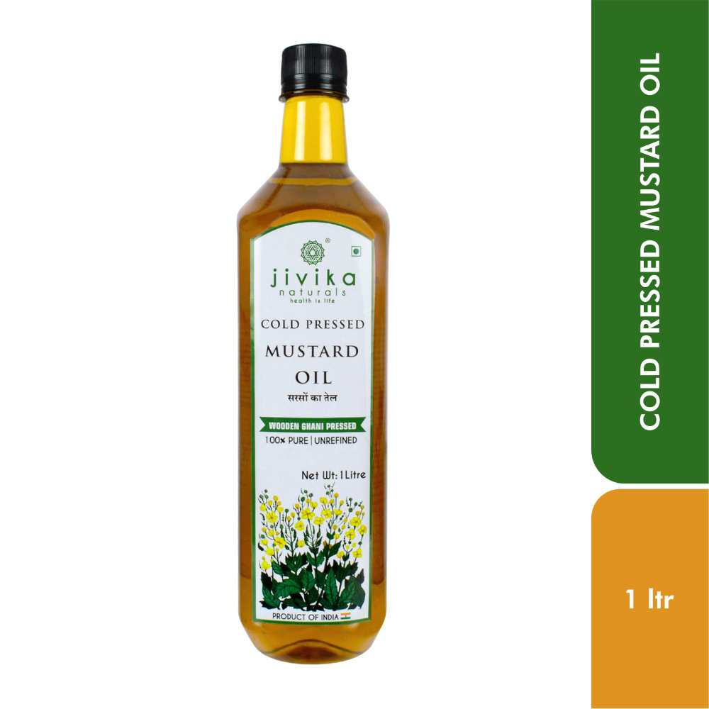 Jivika Cold Pressed Mustard Oil 1ltr