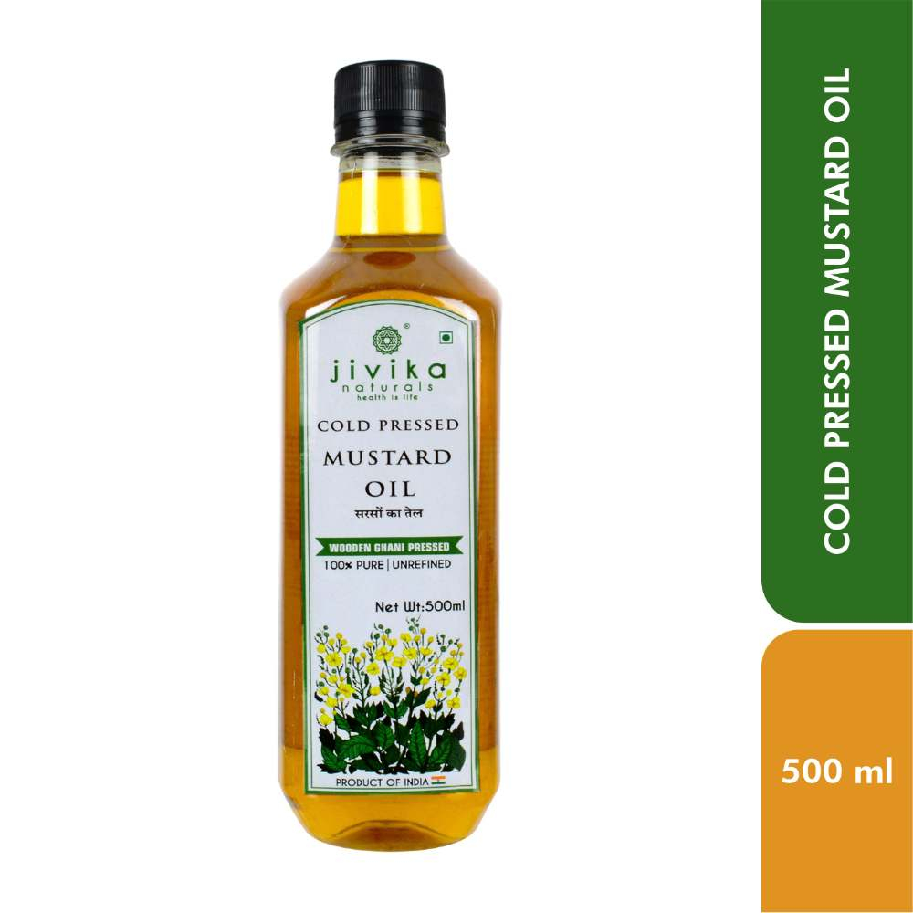 Jivika Cold Pressed Mustard Oil 500ml