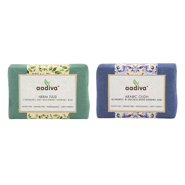 Natural Exotic Soap Combo (Neem Tulsi and Arabic Oudh Soap)