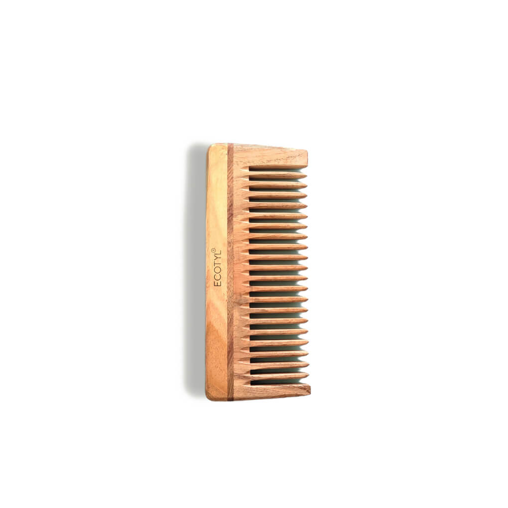  Neem Wood Comb (Handmade) - Shampoo