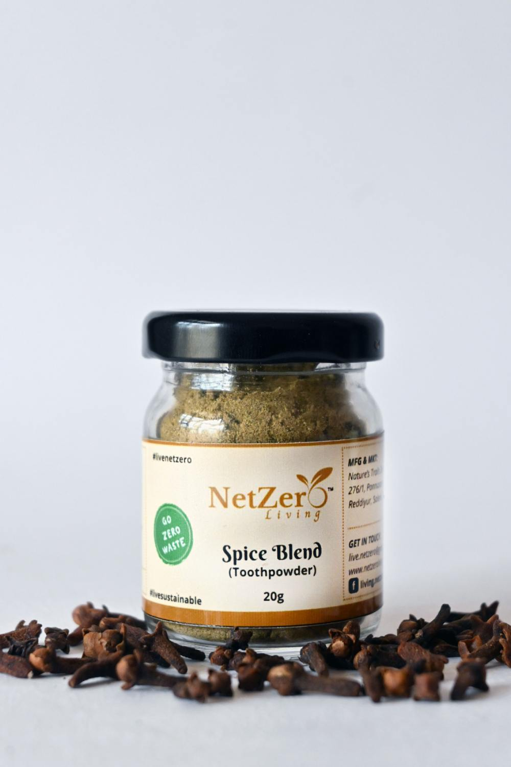 Toothpowder Spice Blend