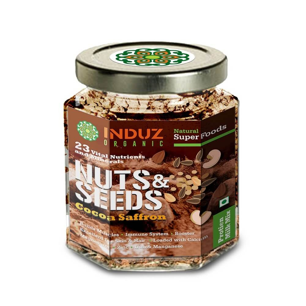 Organic Nut & Seeds Cocao  - Milk protein Mix-150 gms