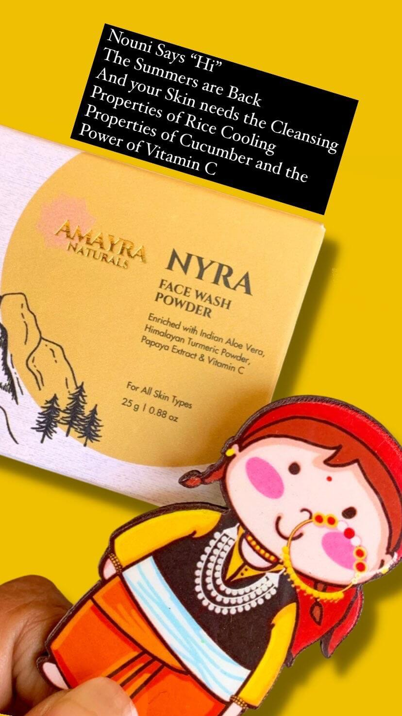 Amayra Naturals Nyra Face Wash Powder - 25gm