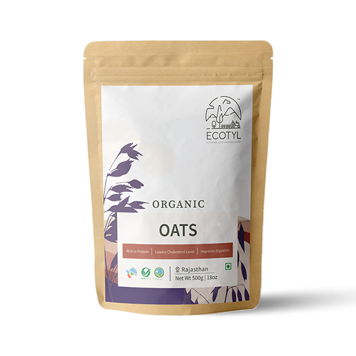 Organic Oats - 500 gms