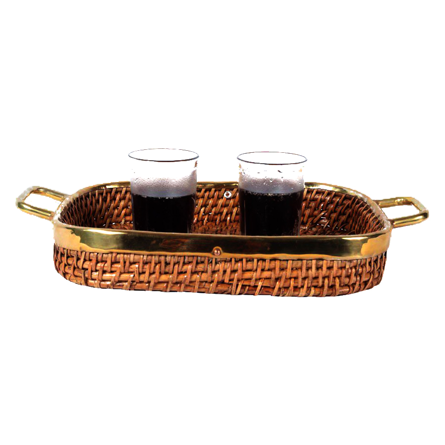 Eco-friendly Cane Tray (Rectangle 15