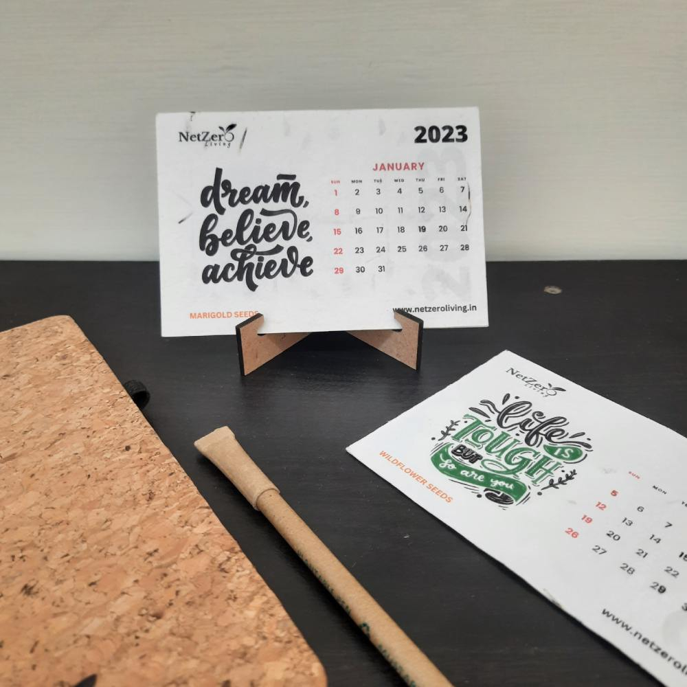 Plantable Calendar Positive Quotes