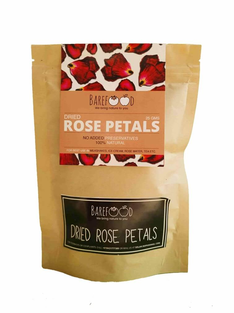 Dried Rose Petals (Pack of 4)