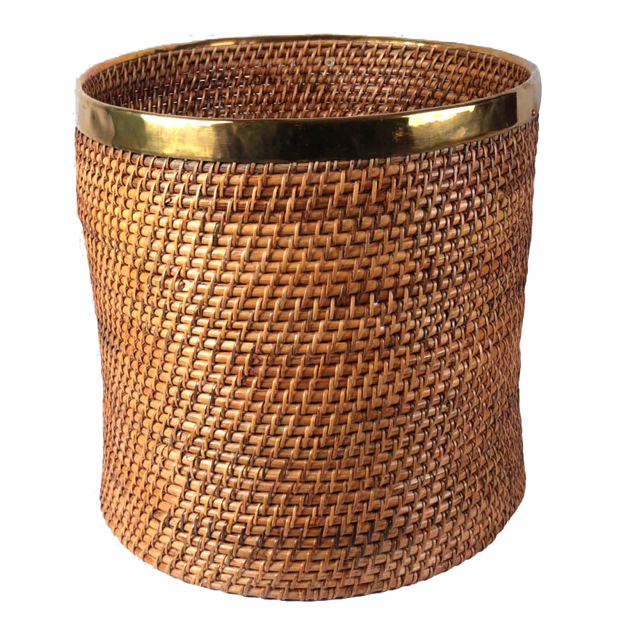 Eco-friendly Cane Planter cum Multipurpose Bin (Round 16