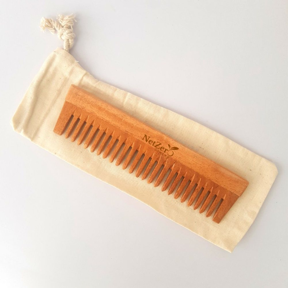 Neem Wood Comb Single Tooth