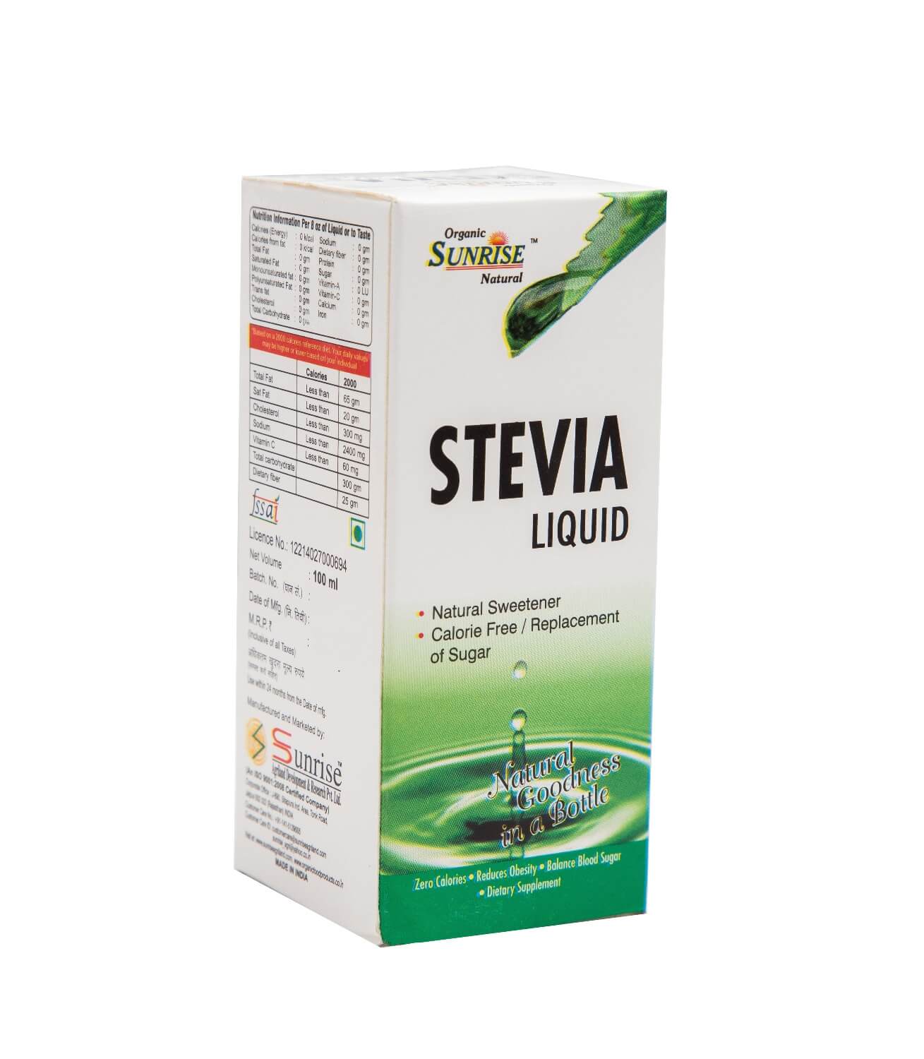 Stevia Liquid White (15 ml) 