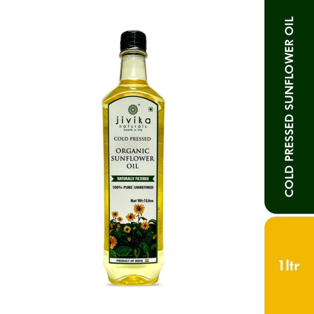 Jivika Cold Pressed Sunflower Oil 1lit