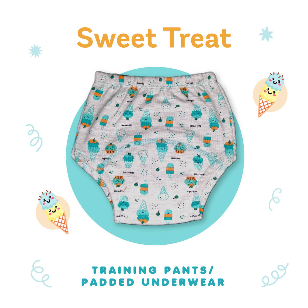 Sweet Treat- Cotton Padded pull up Training pants/ Padded Underwear