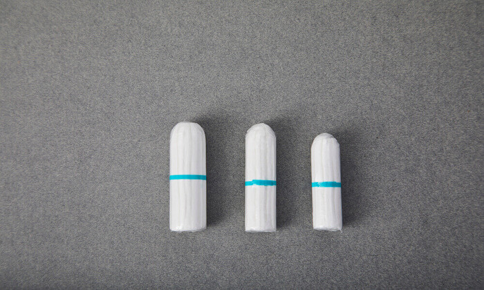 GOTS Certified Organic cotton tampons (All mix) 