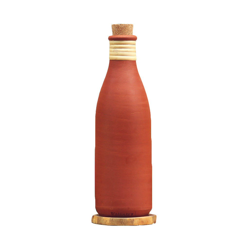 Bhumi - Terracotta Clay Water bottle - 1L