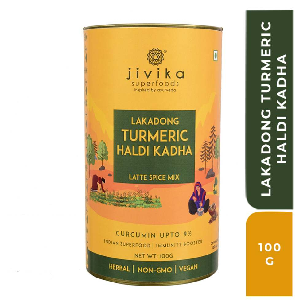 Jivika Organics Lakadong Turmeric Kadha 100gms