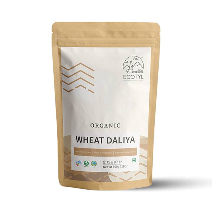 Organic Wheat Daliya - 500 gms