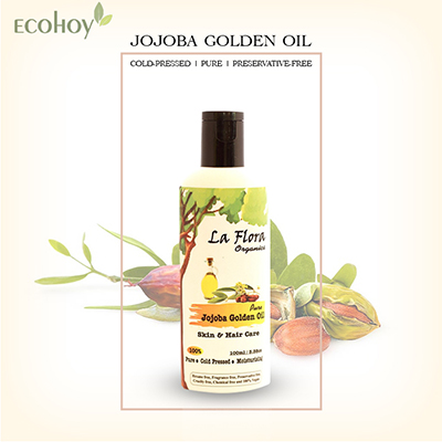 golden jojoba oil